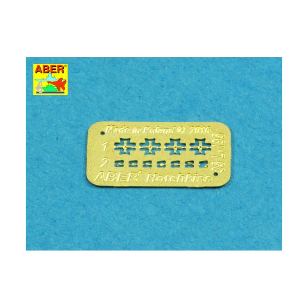 Armament for British Tank Mk.A Whippet, 1/35 - Aber Models 35 L-199