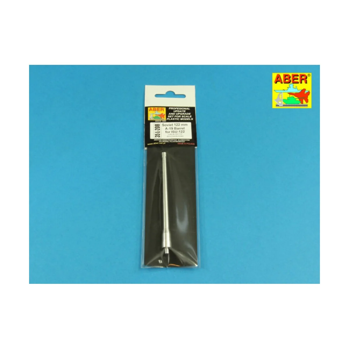Barrel for ISU-122, 1/35 - Aber Models 35 L-208