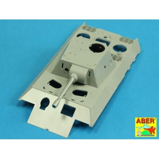 Dummy gun barrel for Panther Ausf. D, 1/35 - Aber Models 35 L-209