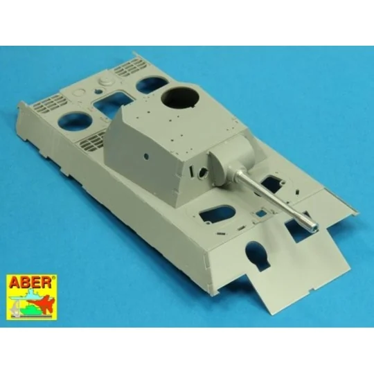 Dummy gun barrel for Panther Ausf. D, 1/35 - Aber Models 35 L-209