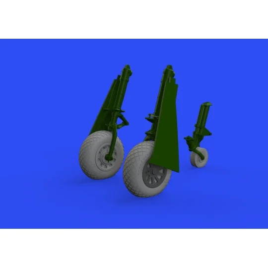 P-51D wheels diamond tread 2 for Eduard, 1/48 - Eduard Accessories ...