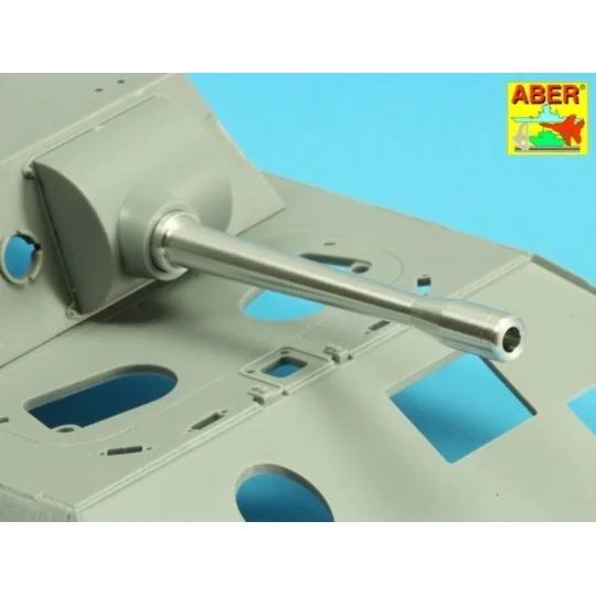 Dummy gun barrel for Panther Ausf. D, 1/35 - Aber Models 35 L-209