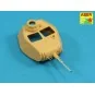 Set of barrels for Soviet tank T-50, 1/35 - Aber Models 35 L-212