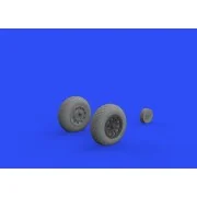 P-51D wheels diamond tread 2 for Eduard, 1/48 - Eduard Accessories ...