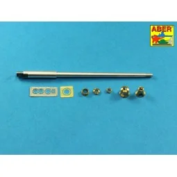 Barrel 8, 8cm Kw.K 43 for Tiger B Porsche turret-late, 1/35 - Aber ... 2