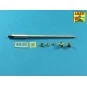 Barrel 8, 8cm Kw.K 43 for Tiger B Porsche turret-late, 1/35 - Aber ...