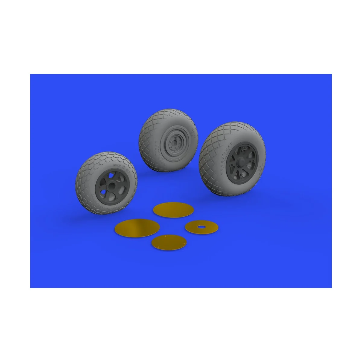P-38F/G wheels for Tamiya - Eduard Accessories 648515
