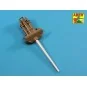 U.S. 76, 2 mm M7 gun Barrel for M10 Tank Destroyer, 1/35 - Aber Mod...