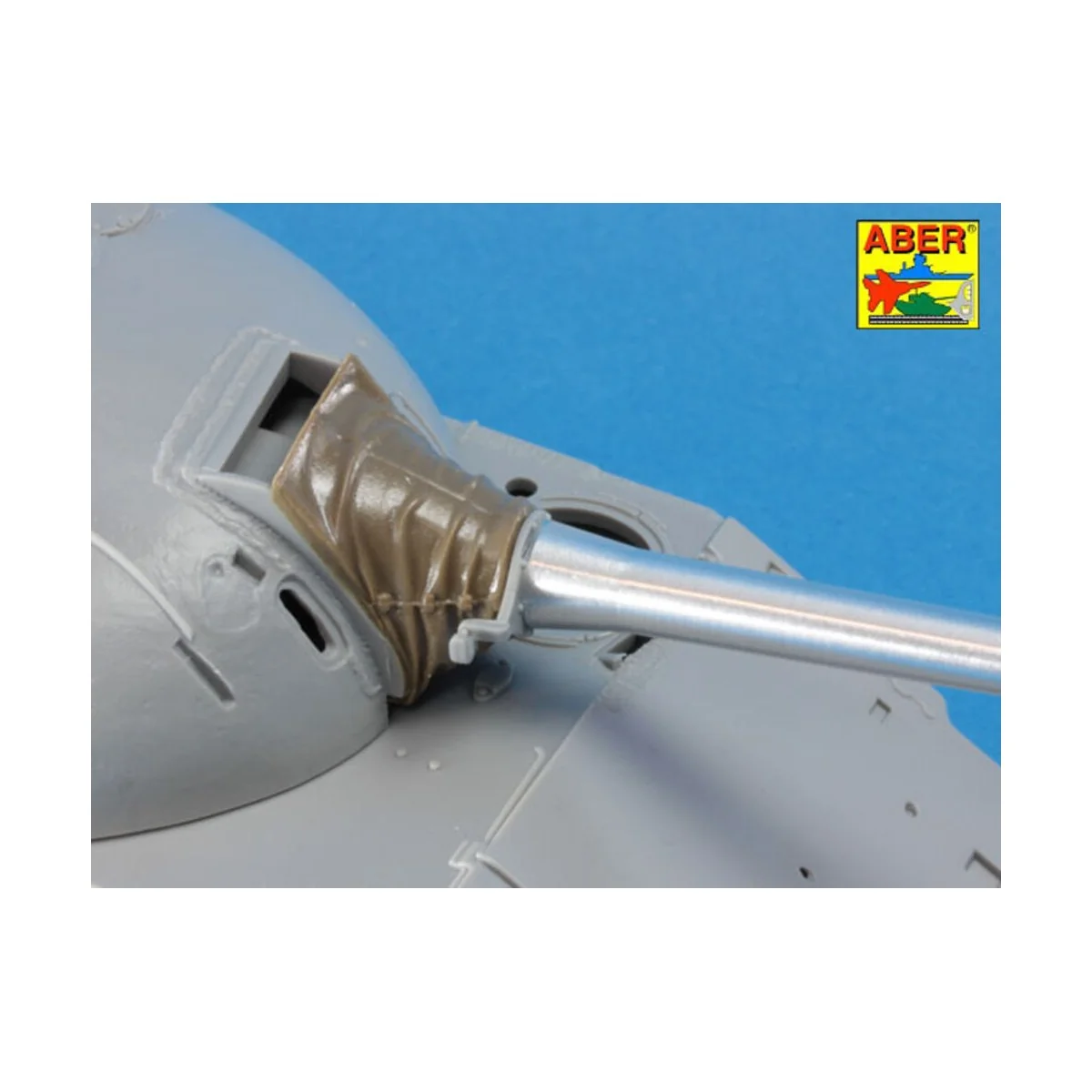 Russian D-10T 100mm tank barrel for T-55, 1/35 - Aber Models 35 L-218