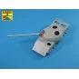 Russian D-10T 100mm tank barrel for T-55, 1/35 - Aber Models 35 L-218