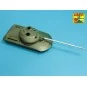 Armament for Soviet Heavy Tank OBJECT 279 1x130mm, 2x14, 5mm, 1/35 ...