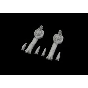 P-38F/G superchargers for Tamiya, 1/48 - Eduard Accessories 648519