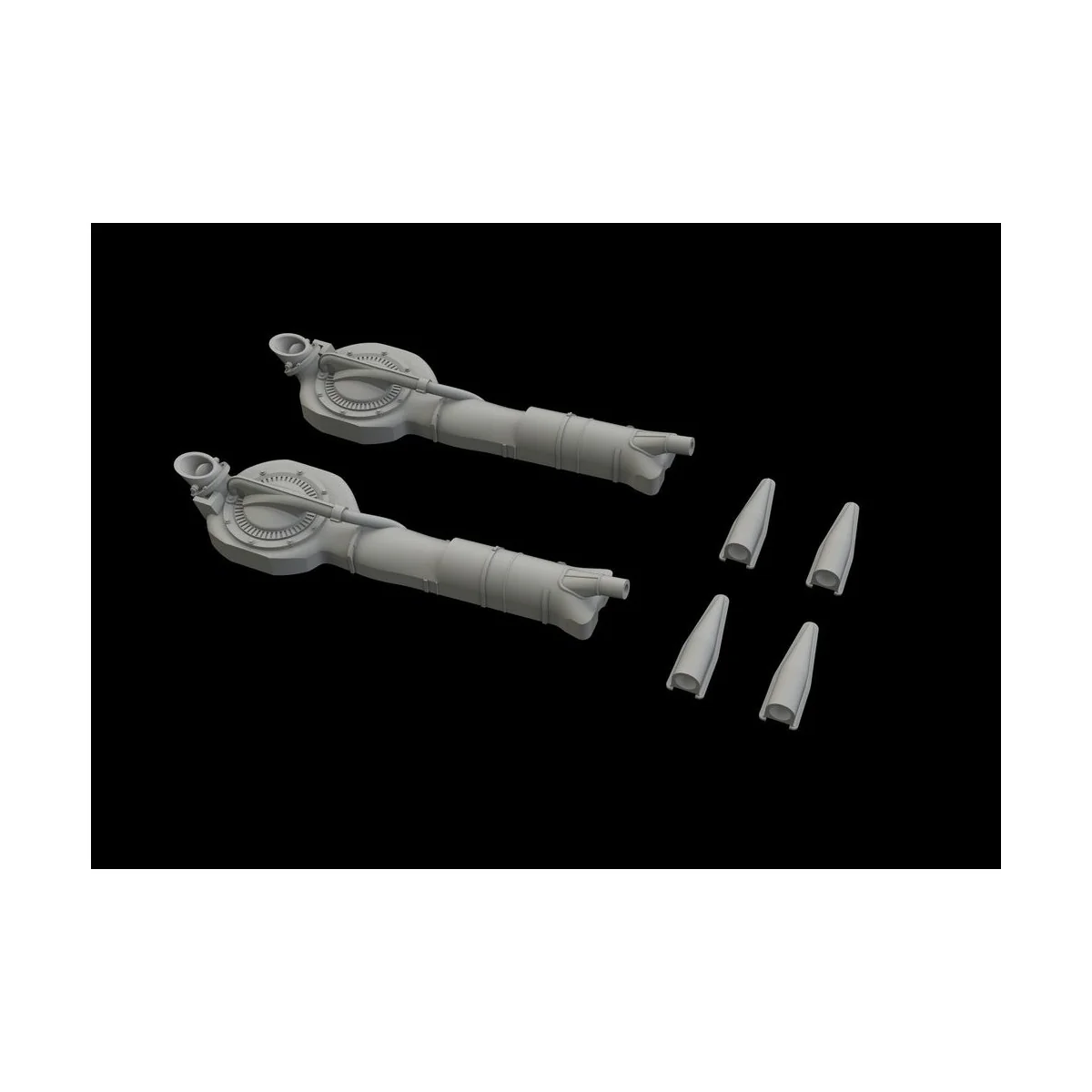 P-38F/G superchargers for Tamiya - Eduard Accessories 648519