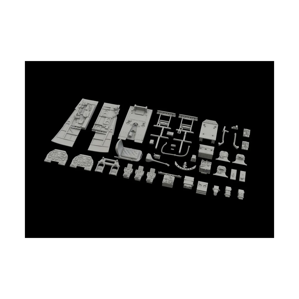 P-51D cockpit for Eduard, 1/48 - Eduard Accessories 648522