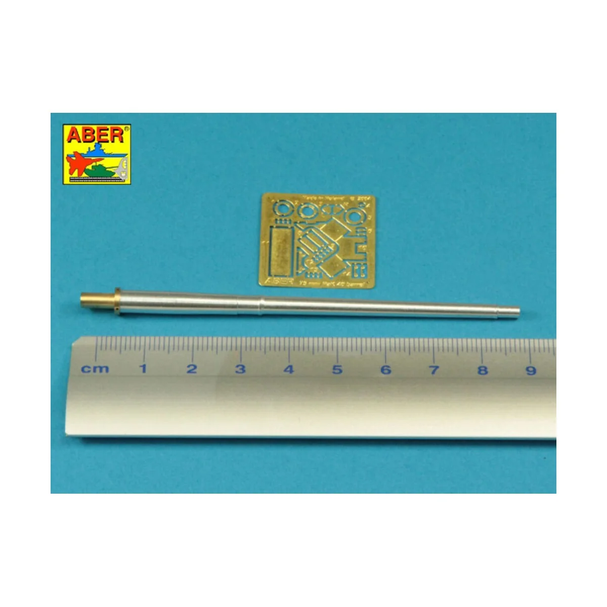Barrel for German 75mm PaK 40 gun without muzzle brake, 1/35 - Aber...