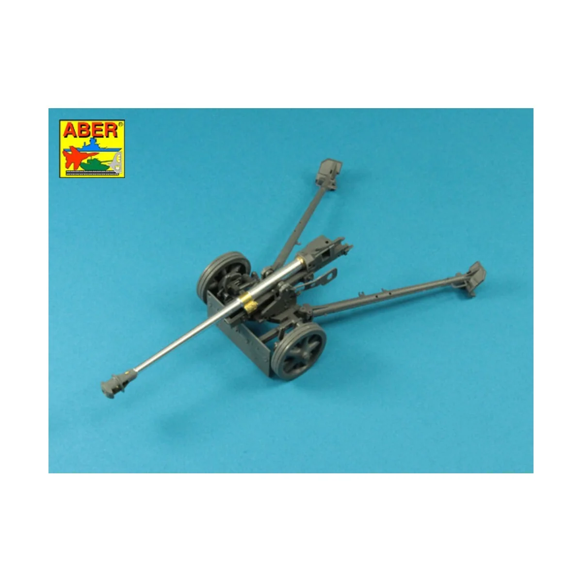 Barrel for German 75mm PaK 40 gun without muzzle brake, 1/35 - Aber...