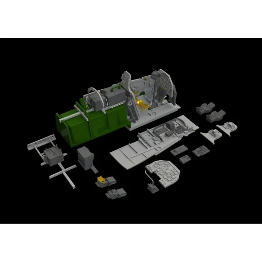 P-51D cockpit for Eduard - Eduard Accessories 648522