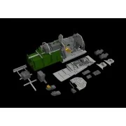 P-51D cockpit for Eduard, 1/48 - Eduard Accessories 648522