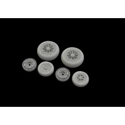 F-104 wheels late for Kinetic - Eduard Accessories 648524