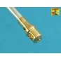 10, 5cm KwK L/70 barrel with double baffle muzzle brake for German ...