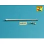 7, 5cm gun barrel with single baffle muzzle brake for German Tank V...