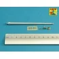 7, 5cm gun barrel with single baffle muzzle brake for German Tank V...