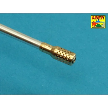 10, 5cm KwK L/70 barrel with perforated muzzle brake for German Pz....