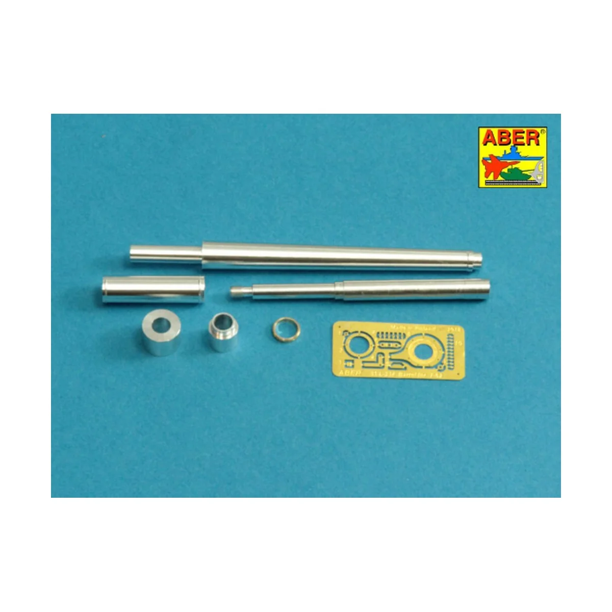 Russian U-5TS (2A20) 115mm tank barrel for T-62, 1/35 - Aber Models...