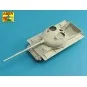 Russian U-5TS (2A20) 115mm tank barrel for T-62, 1/35 - Aber Models...