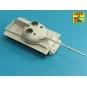 Russian U-5TS (2A20) 115mm tank barrel for T-62, 1/35 - Aber Models...
