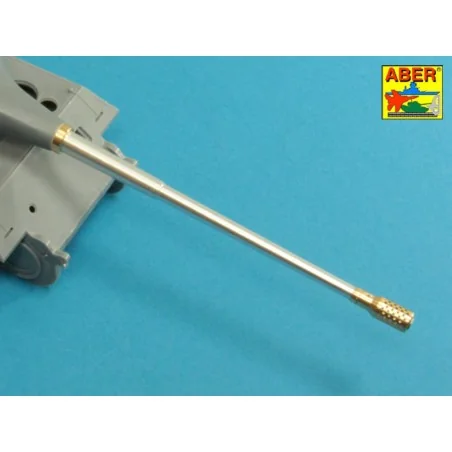 10, 5cm KwK L/70 barrel with perforated muzzle brake for German Pz....