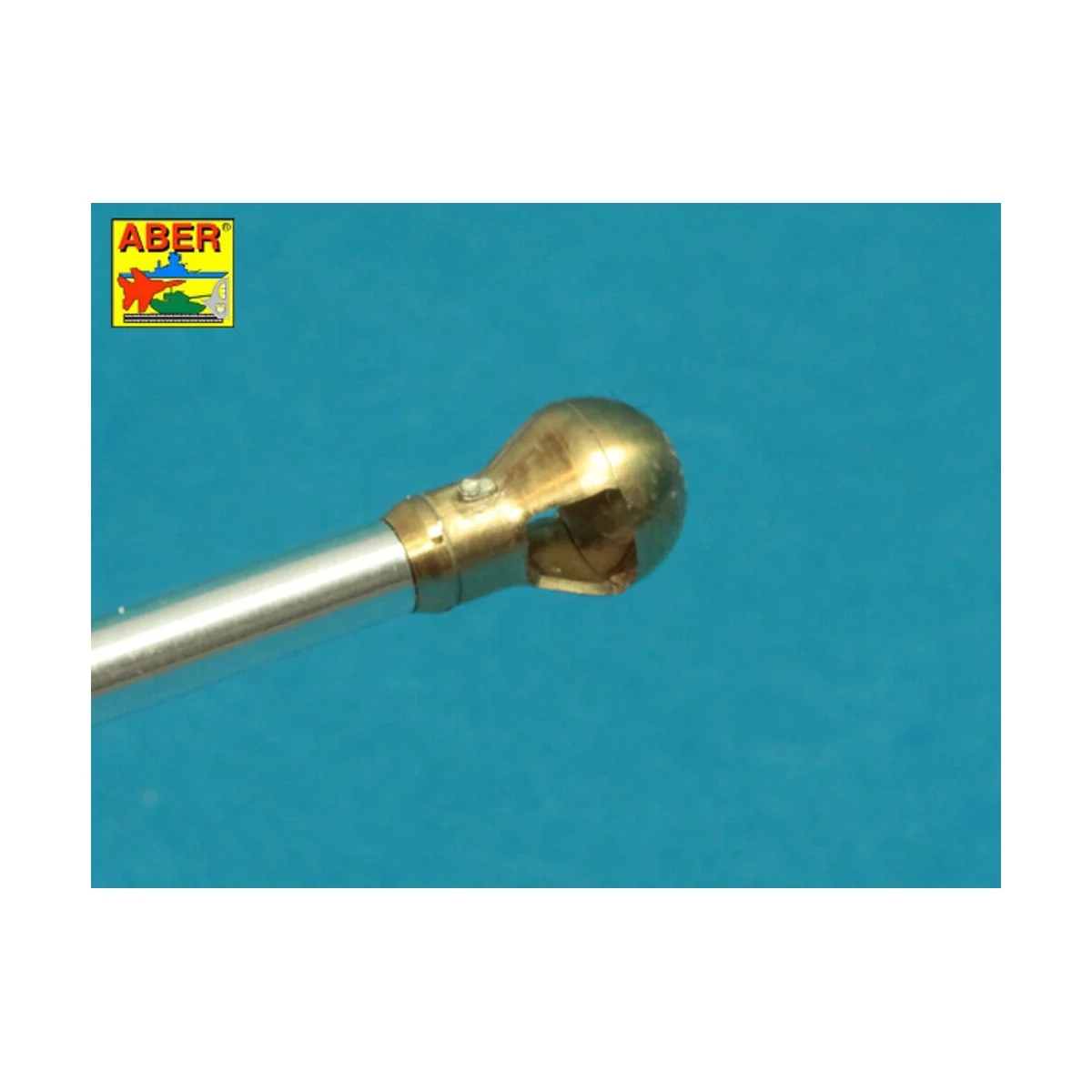 7, 5cm gun barrel with single baffle muzzle brake for German Tank V...