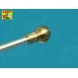 7, 5cm gun barrel with single baffle muzzle brake for German Tank V...