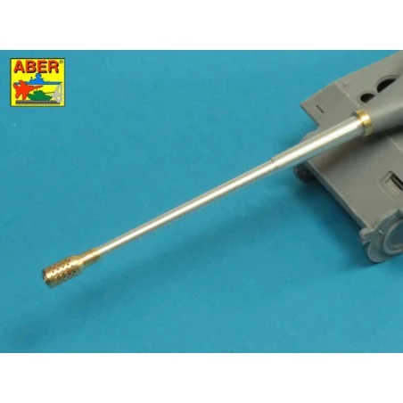 10, 5cm KwK L/70 barrel with perforated muzzle brake for German Pz....