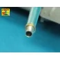 7, 5cm gun barrel with single baffle muzzle brake for German Tank V...