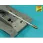 10, 5cm KwK L/70 barrel with perforated muzzle brake for German Pz....
