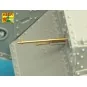 Barrels for British WWI Tank Mk.I Male - 6 pdr. gun x 2 & 8mm Hotch...