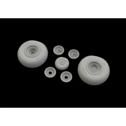 B-17 wheels for HKM, 1/48 - Eduard Accessories 648529