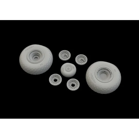 B-17 wheels for HKM, 1/48 - Eduard Accessories 648529