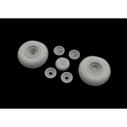 B-17 wheels for HKM, 1/48 - Eduard Accessories 648529