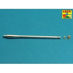 U.S 90 mm M3 barrel with thread protector for tank destroyer M36B1,... 2