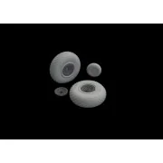 B-17 wheels for HKM - Eduard Accessories 648529