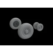 F-14D wheels for AMK - Eduard Accessories 648530