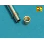 U.S 90 mm M3 barrel with thread protector for tank destroyer M36B1,...