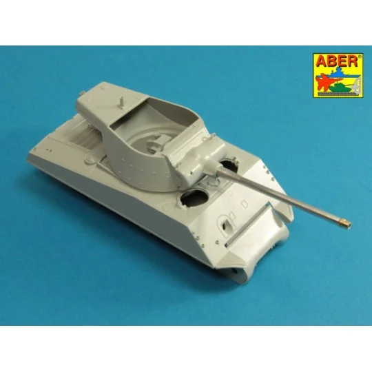 U.S 90 mm M3 barrel with thread protector for tank destroyer M36B1,...