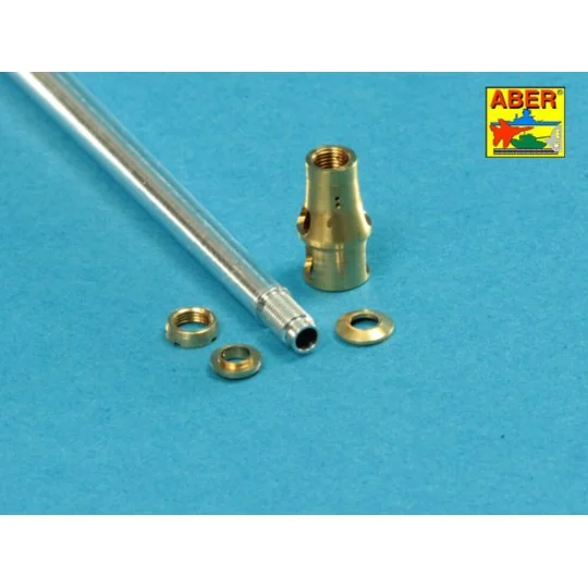 7, 5 cm barrel with muzzle brake for Panther Ausf.A, 1/35 - Aber Mo...