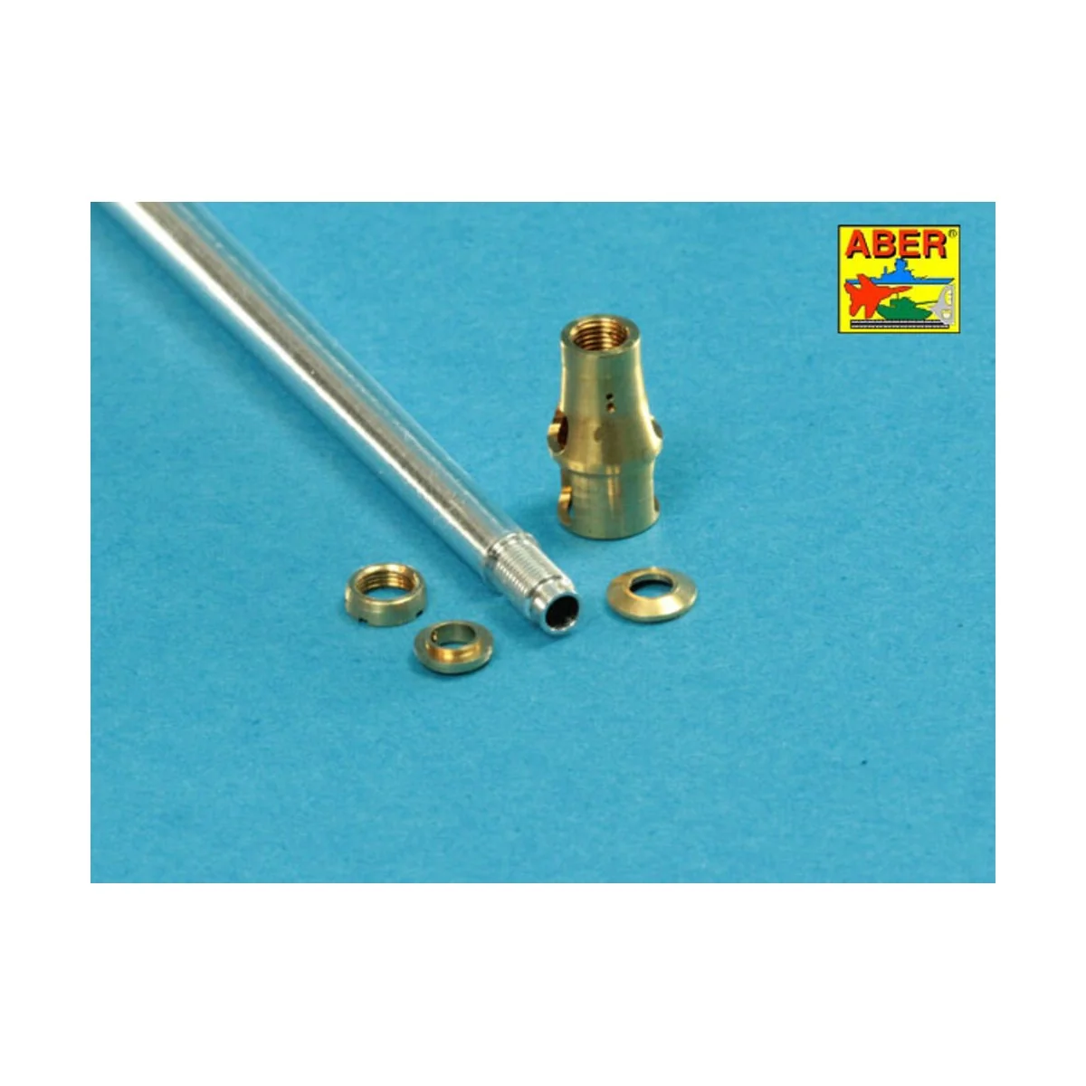 7, 5 cm barrel with muzzle brake for Panther Ausf.A, 1/35 - Aber Mo...