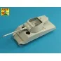U.S 90 mm M3 barrel with thread protector for tank destroyer M36B1,...