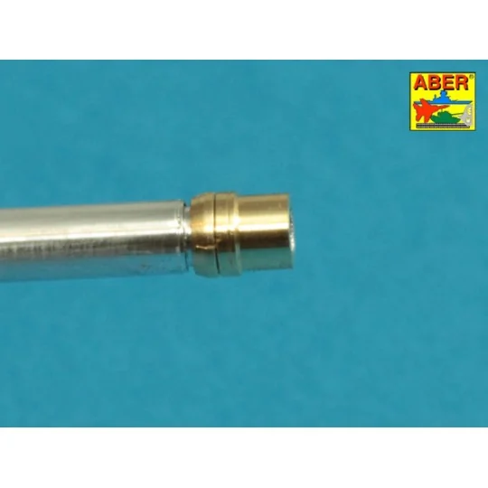 U.S 90 mm M3 barrel with thread protector for tank destroyer M36B1,...