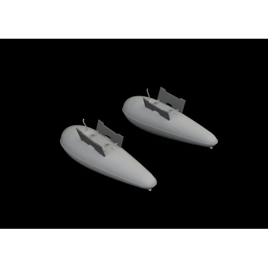 P-51D 110gal fuel tank for Eduard, 1/48 - Eduard Accessories 648531